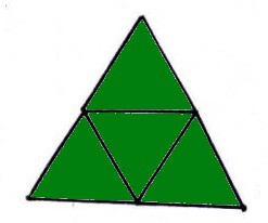 pirâmide triangular